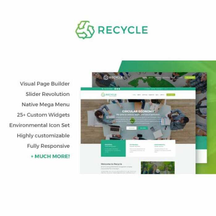 recycle environmental green business wordpress theme 6230b305ac35f