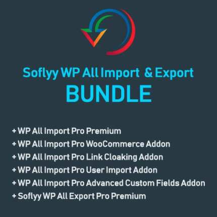 soflyy wp all import export bundle 623059d87664b