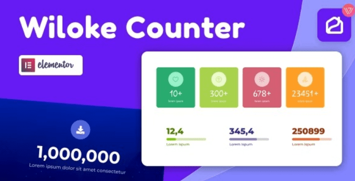 Wiloke Counter pour Elementor 1.0.23